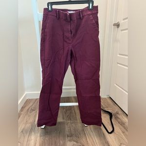 Purple loft ankle pants